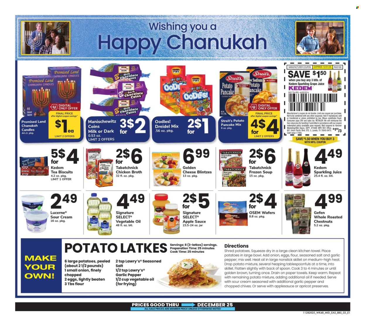 Safeway ad - 11/28/2025 - 12/25/2025. Page 3