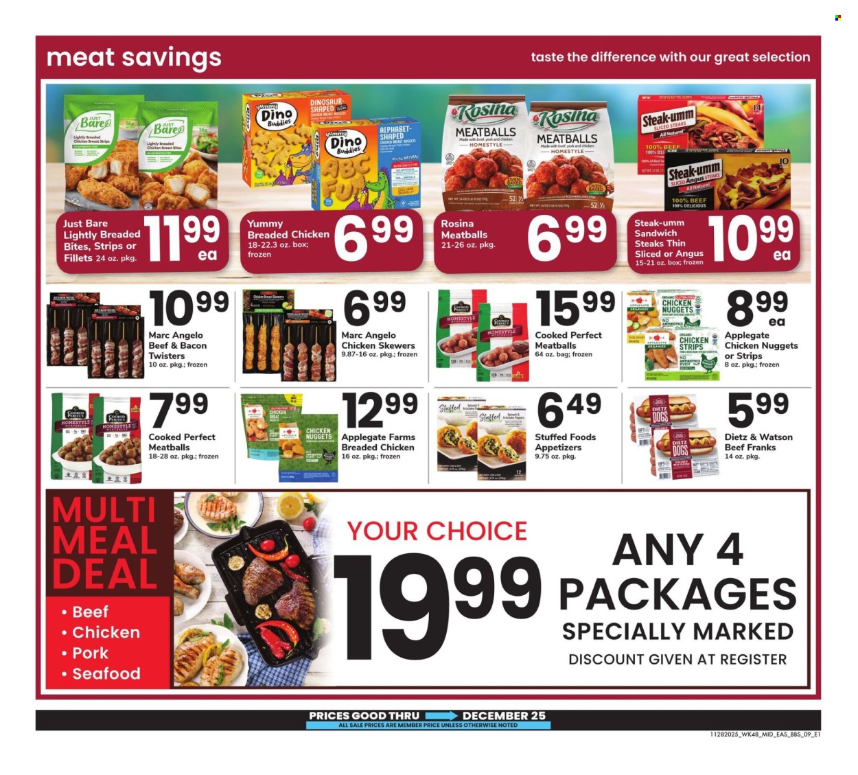 Safeway ad - 11/28/2025 - 12/25/2025. Page 9