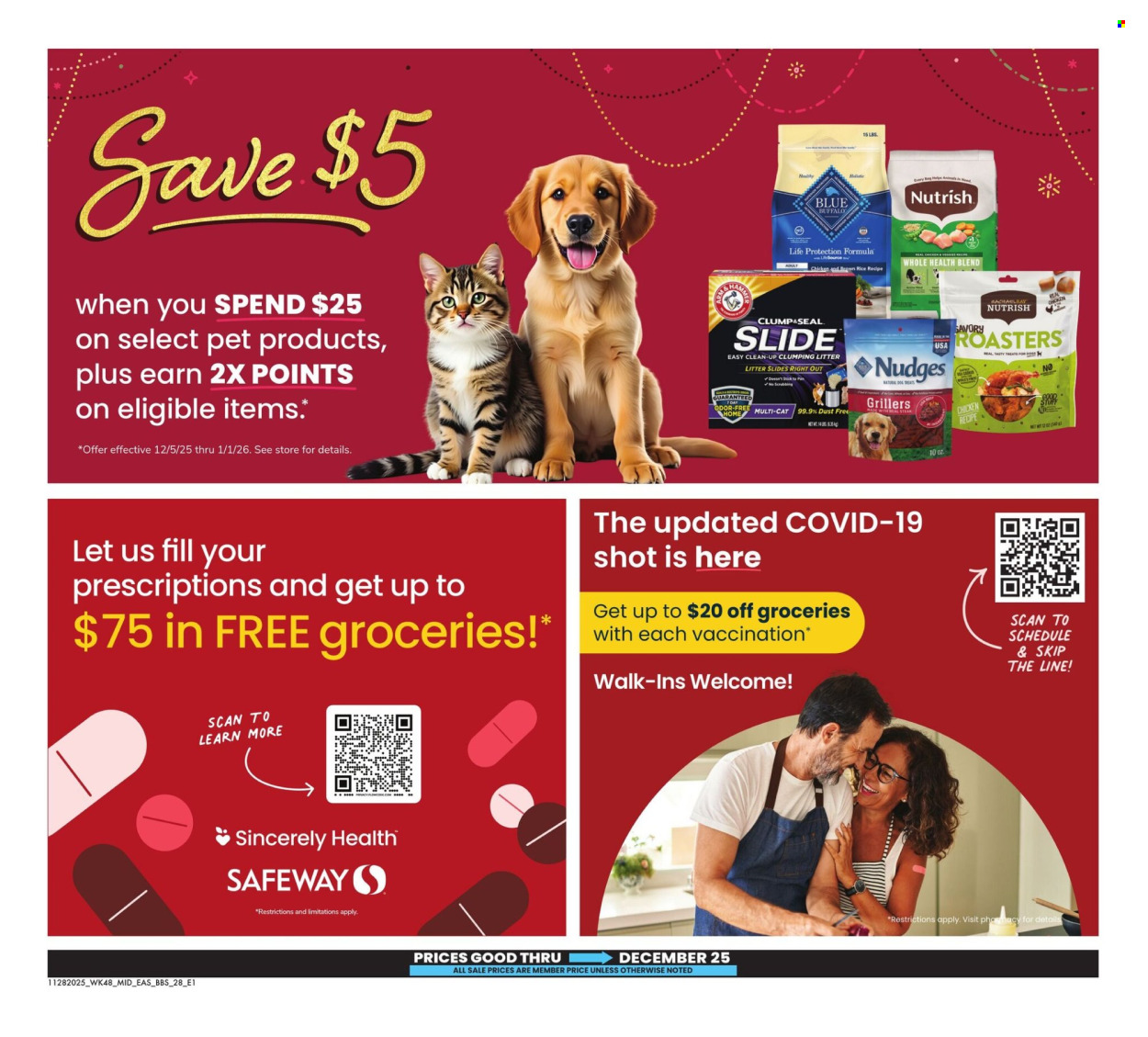 Safeway ad - 11/28/2025 - 12/25/2025. Page 28
