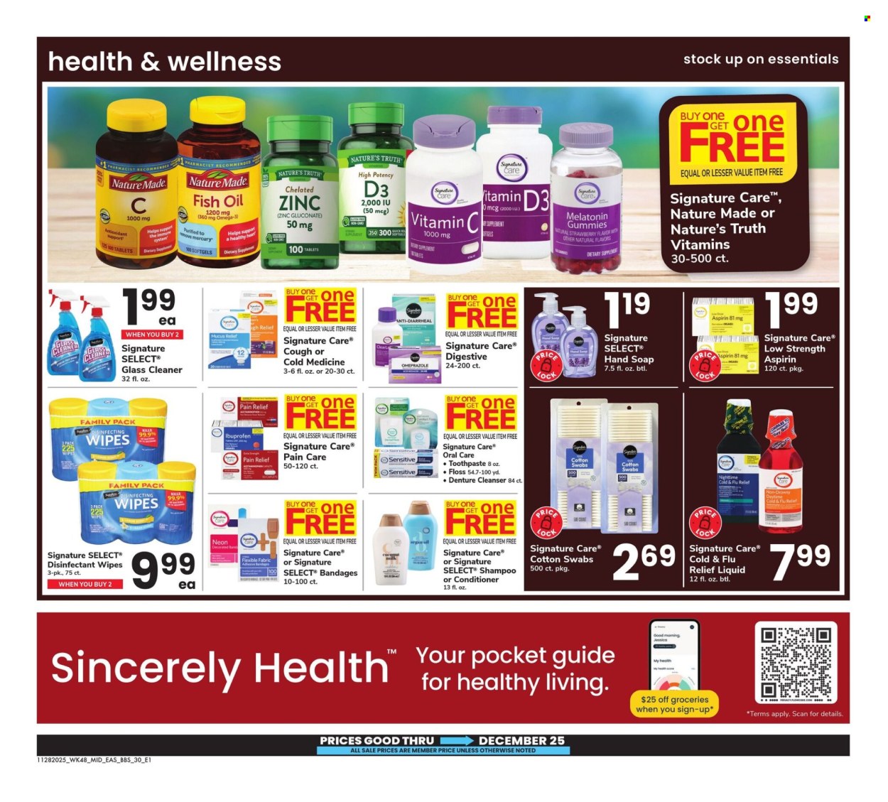 Safeway ad - 11/28/2025 - 12/25/2025. Page 30