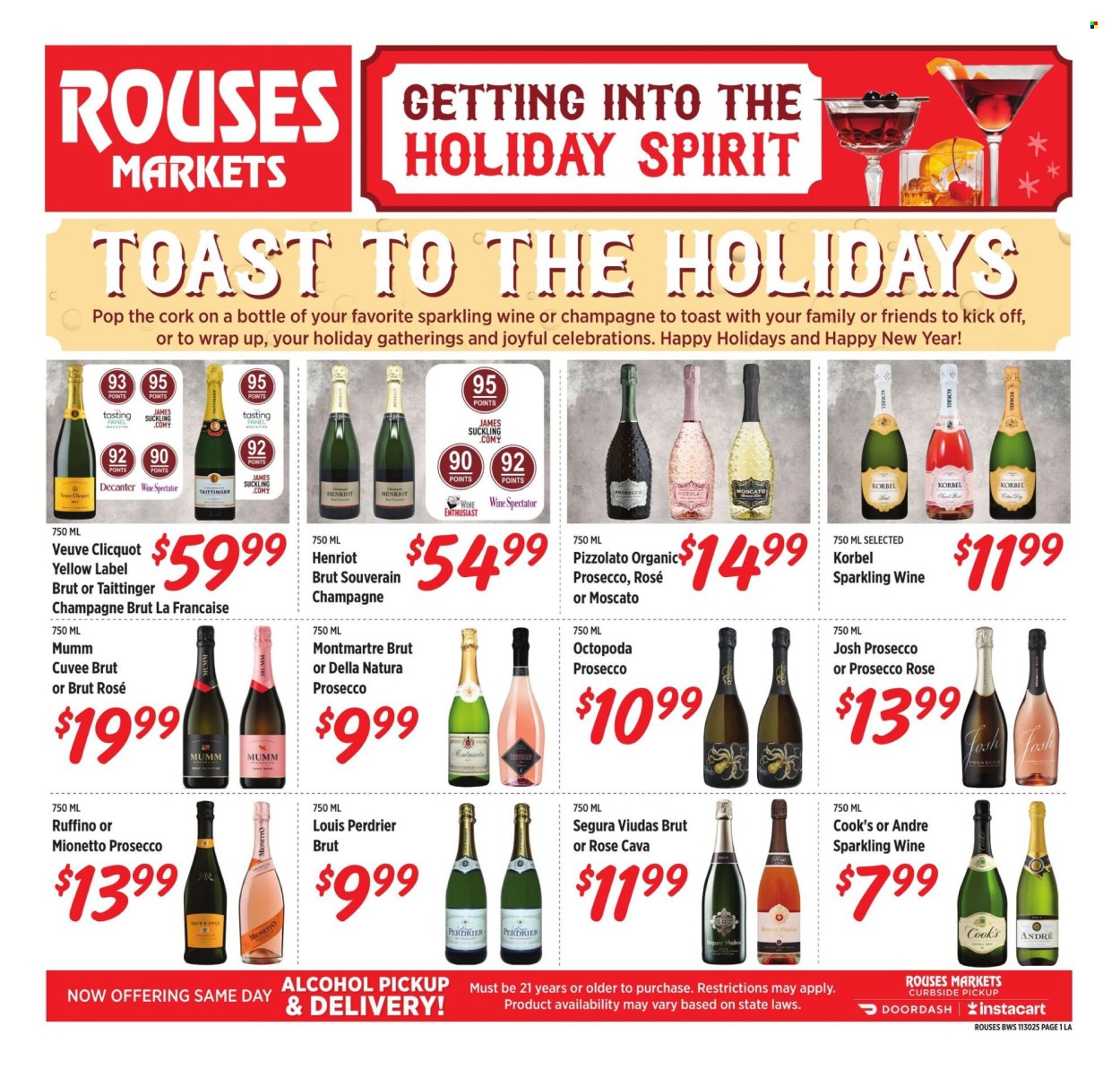 Rouses Markets ad - 11/28/2025 - 12/31/2025. Page 1