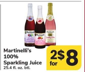 Martinelli's 100% Sparkling Juice