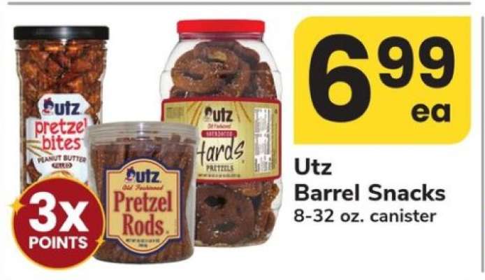 Utz Barrel Snacks