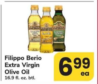Filippo Berio Extra Virgin Olive Oil
