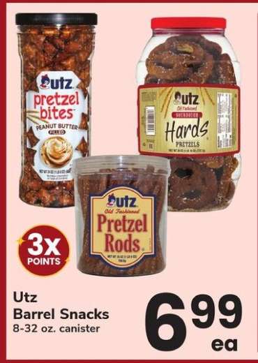 Utz Barrel Snacks