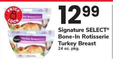 Signature SELECT Bone-In Rotisserie Turkey Breast