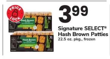 Signature SELECT Hash Brown Patties