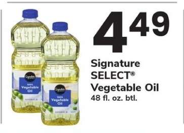 Signature Select Vegetable Oil
