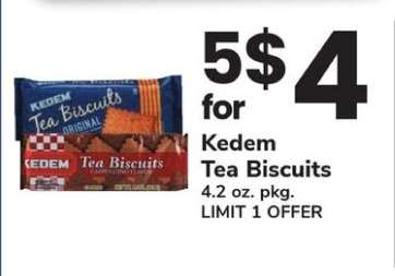 Kedem Tea Biscuits