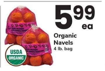 Organic Navels