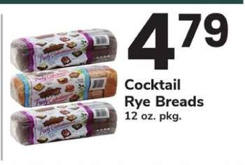 Cocktail Rye Breads