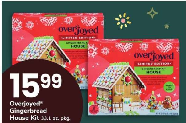 overjoyed Gingerbread House Kit