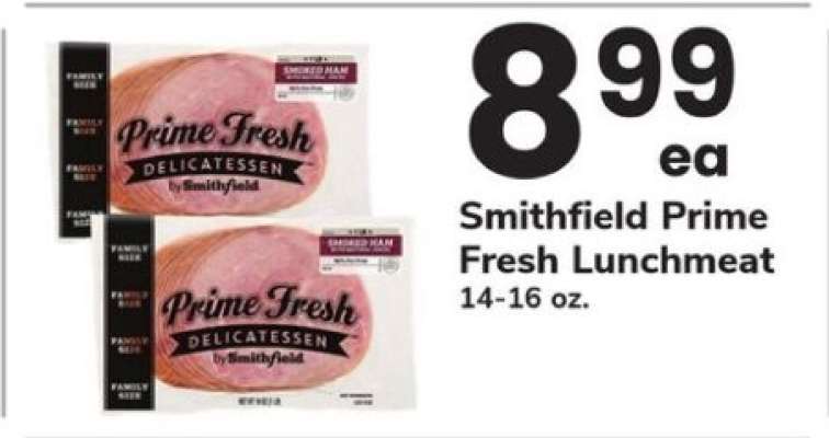 Smithfield Prime Fresh Lunchmeat