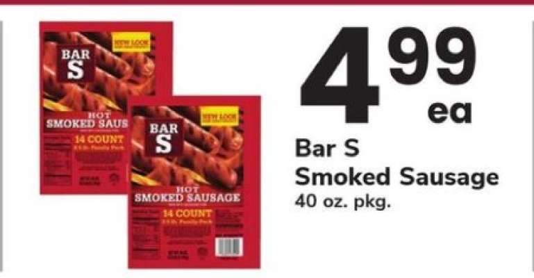 Bar S Smoked Sausage