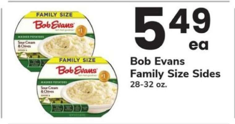 Bob Evans Family Size Sides