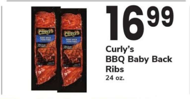 Curly's BBQ Baby Back Ribs