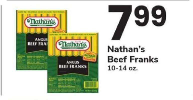 Nathan's Beef Franks