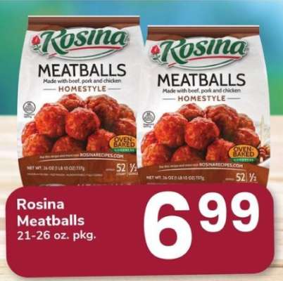 Rosina Meatballs