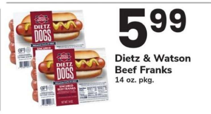 Dietz & Watson Beef Franks