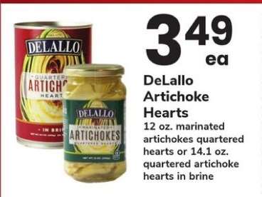 DeLallo Artichoke Hearts