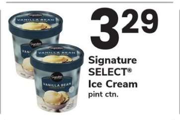 Signature Select Ice Cream
