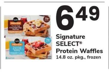 Signature SELECT Protein Waffles