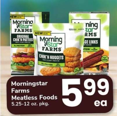 Morningstar Farms Meatless Foods