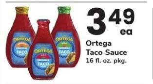 Ortega Taco Sauce*