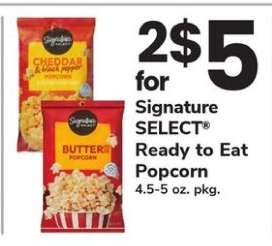 Signature SELECT Ready to Eat Popcorn