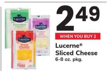 Lucerne Sliced Cheese