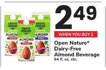 Open Nature Dairy-Free Almond Beverage