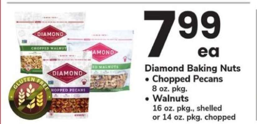 Diamond Baking Nuts