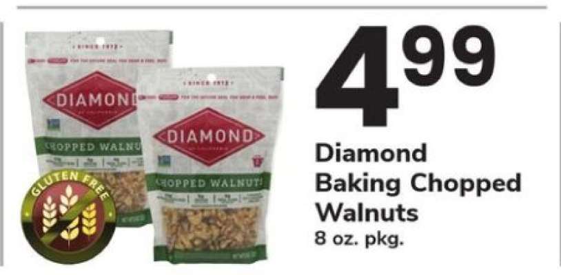 Diamond Baking Chopped Walnuts