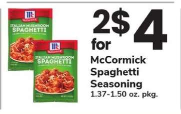 McCormick Spaghetti Seasoning