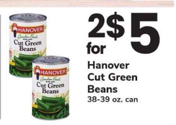 Hanover Cut Green Beans