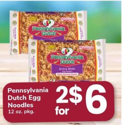 Pennsylvania Dutch Egg Noodles