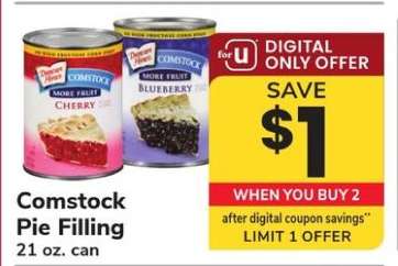 Comstock Pie Filling