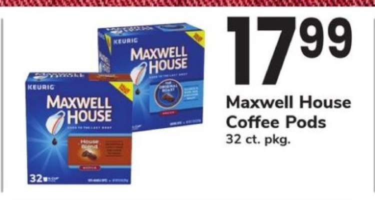 Maxwell House Coffee Pods