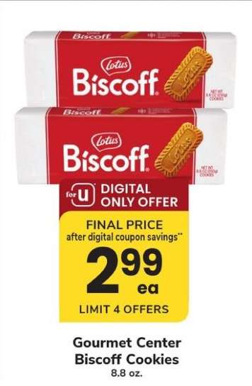 Gourmet Center Biscoff Cookies