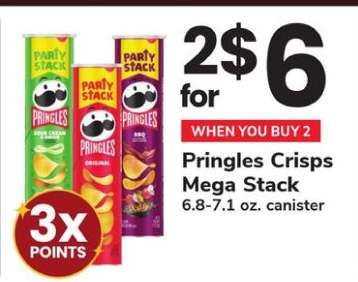 Pringles Crisps Mega Stack