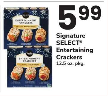 Signature SELECT® Entertaining Crackers