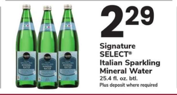 Signature SELECT Italian Sparkling Mineral Water