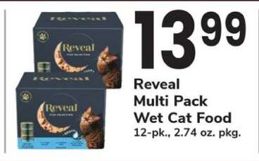 Reveal Multi Pack Wet Cat Food