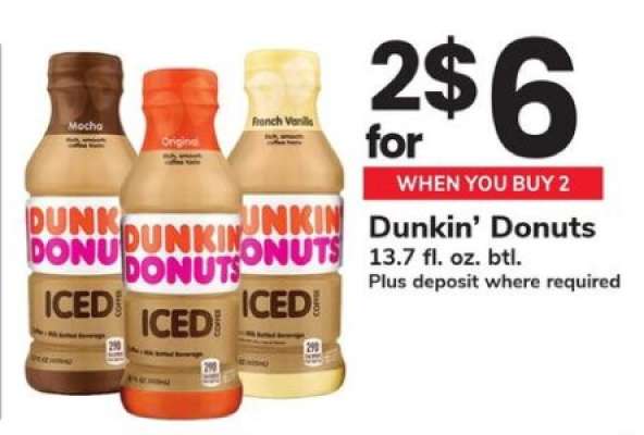 Dunkin' Donuts Iced Coffee