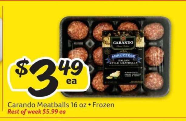Carando Meatballs