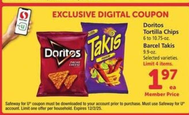 Doritos Tortilla Chips / Barcel Takis