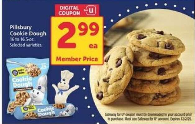 Pillsbury Cookie Dough