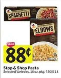 Stop & Shop Pasta