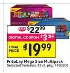 FritoLay Mega Size Multipack