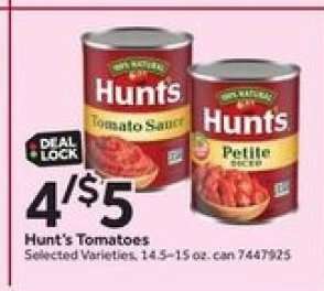 Hunt's Tomatoes